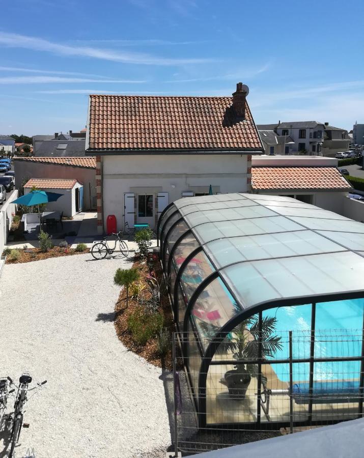 Gite Les Balises- Babord-Maisons De Bord De Mer Avec Spa -Saint Gilles Croix De Vie - 27 Avenue Notre Dame Esterno foto